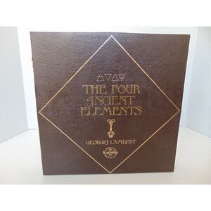 1984 Knowles The Four Ancient Element Plate  " Earth" in orginal box with papers